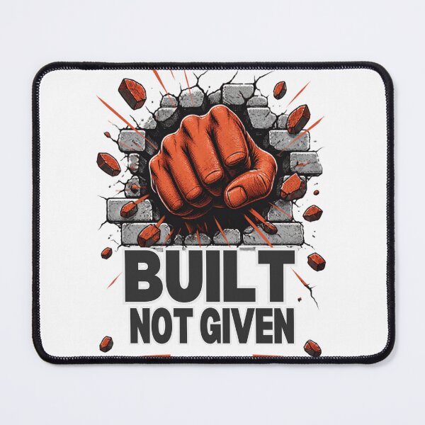 Item preview, Built Not Given Shirt | Self-Made Motivation Tee designed and sold by guchieworldcollection.
