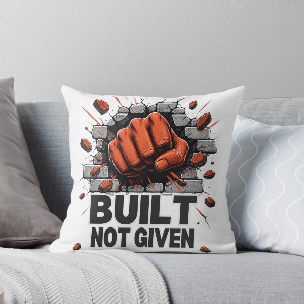 Item preview, Built Not Given Shirt | Self-Made Motivation Tee designed and sold by guchieworldcollection.