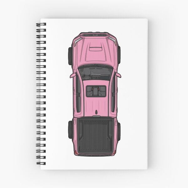 Item preview, Tacoma Truck Pink Top-Down Illustration designed and sold by VenZolic.