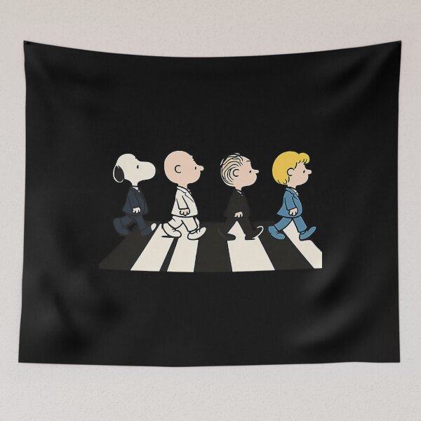 Item preview, Beatles Cartoon Crosswalk Band designed and sold by ZGMdesigns.