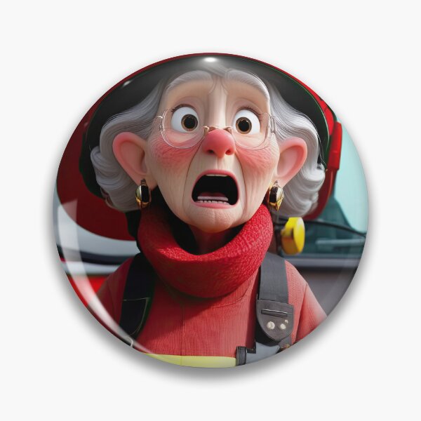 Item preview, Old Fart as an fireman designed and sold by Colin Bentham.
