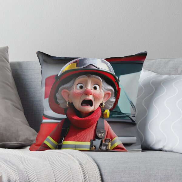 Item preview, Old Fart as an fireman designed and sold by Colin Bentham.
