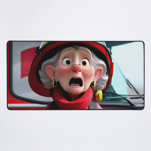 Item preview, Old Fart as an fireman designed and sold by Colin Bentham.