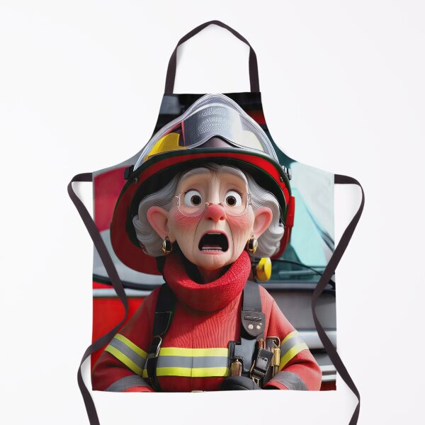 Item preview, Old Fart as an fireman designed and sold by Colin Bentham.
