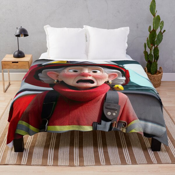 Item preview, Old Fart as an fireman designed and sold by Colin Bentham.