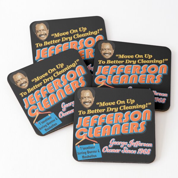 Item preview, George Jefferson "Move On Up" Dry Cleaning Art designed and sold by CordiaBergnaum.