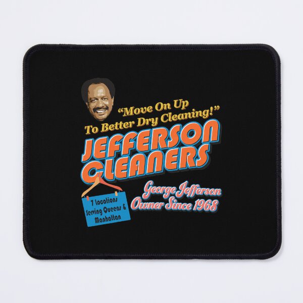 Item preview, George Jefferson "Move On Up" Dry Cleaning Art designed and sold by CordiaBergnaum.