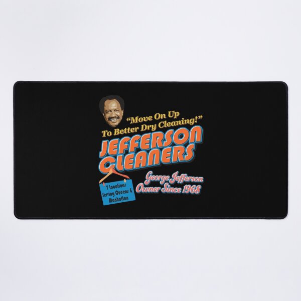 Item preview, George Jefferson "Move On Up" Dry Cleaning Art designed and sold by CordiaBergnaum.