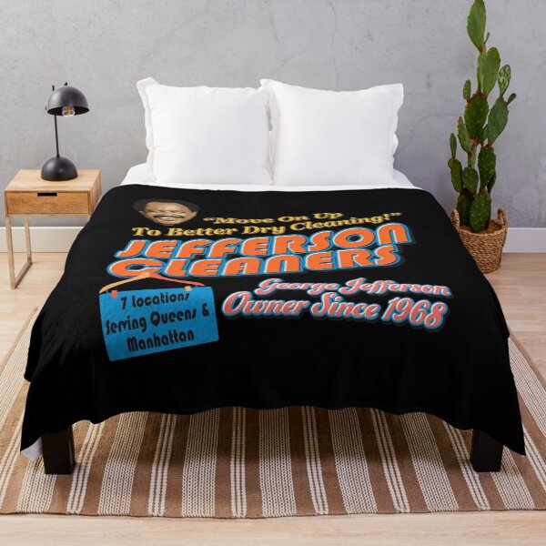 Item preview, George Jefferson "Move On Up" Dry Cleaning Art designed and sold by CordiaBergnaum.