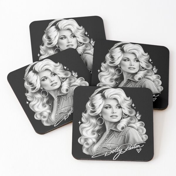 Item preview, Dolly Parton Vintage Country Music Icon Portrait  designed and sold by MatthewA631970.