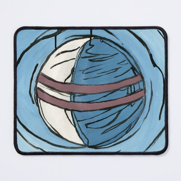 Item preview, Cosmic Sphere Celestial Waves Expressive Abstract Painting designed and sold by Dwaalhaas.com.