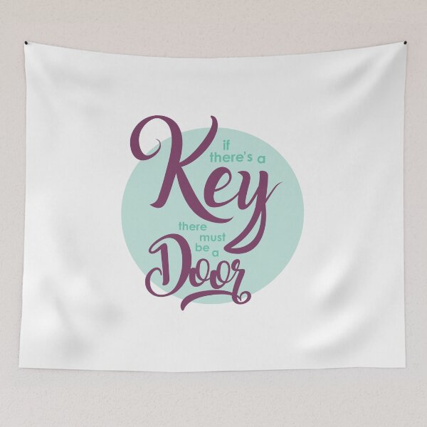 Item preview, If There's a Key designed and sold by MadebyJenni.