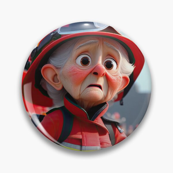 Item preview, Old Fart as an fireman designed and sold by Colin Bentham.