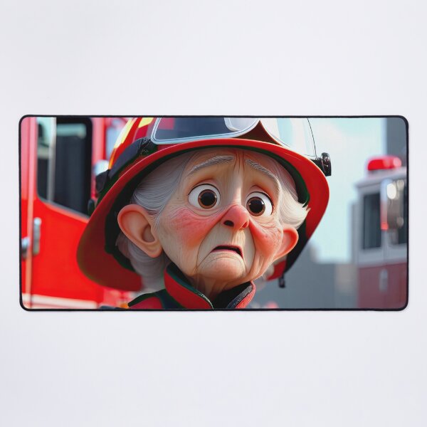 Item preview, Old Fart as an fireman designed and sold by Colin Bentham.