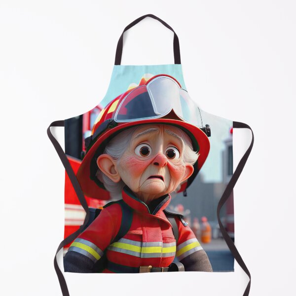 Item preview, Old Fart as an fireman designed and sold by Colin Bentham.