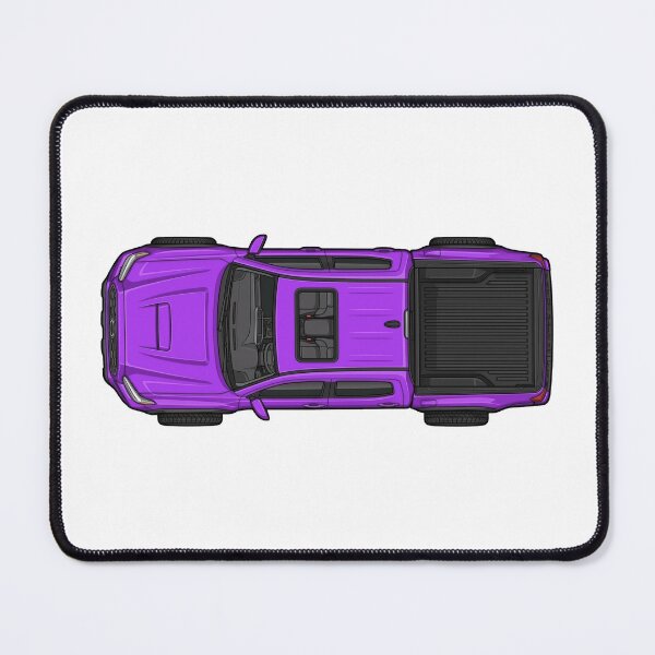 Item preview, Tacoma Truck Purple Top-Down Illustration designed and sold by VenZolic.
