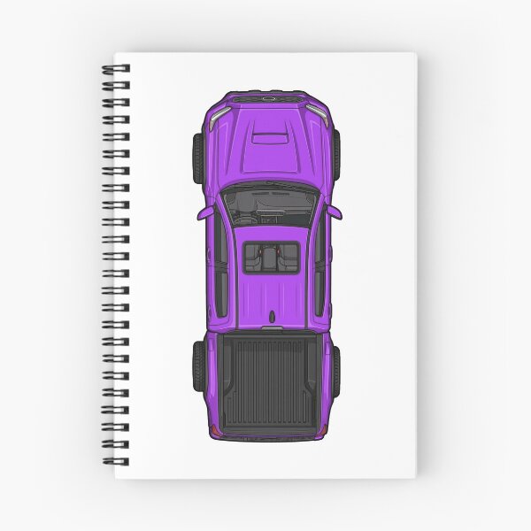 Item preview, Tacoma Truck Purple Top-Down Illustration designed and sold by VenZolic.