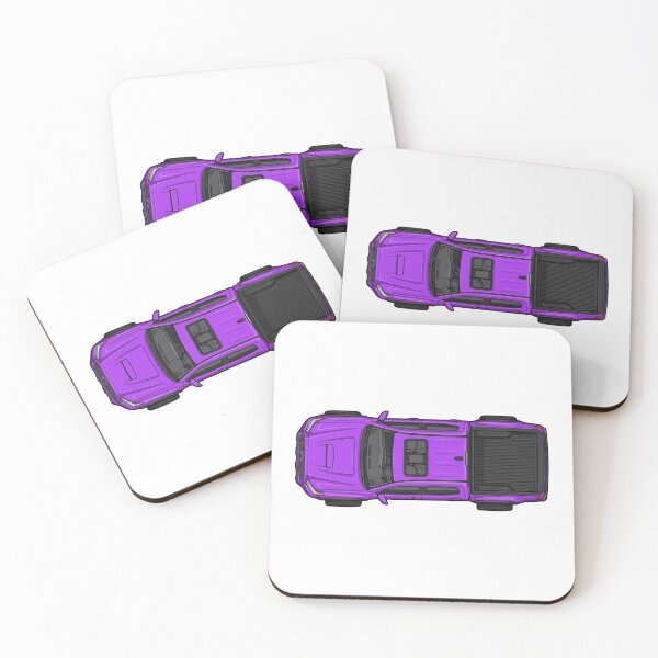 Item preview, Tacoma Truck Purple Top-Down Illustration designed and sold by VenZolic.