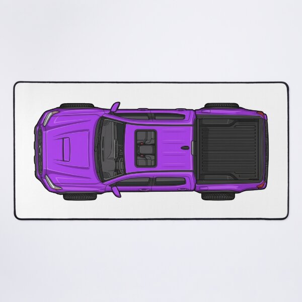 Item preview, Tacoma Truck Purple Top-Down Illustration designed and sold by VenZolic.