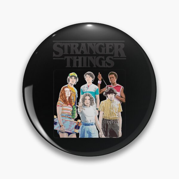 Item preview, Stranger.Things Vintage Eighties Retro Group Shot Title Logo designed and sold by stanleyirtjav.