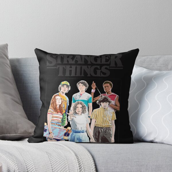 Item preview, Stranger.Things Vintage Eighties Retro Group Shot Title Logo designed and sold by stanleyirtjav.