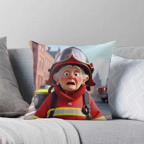 Item preview, Old Fart as a fireman designed and sold by Colin Bentham.