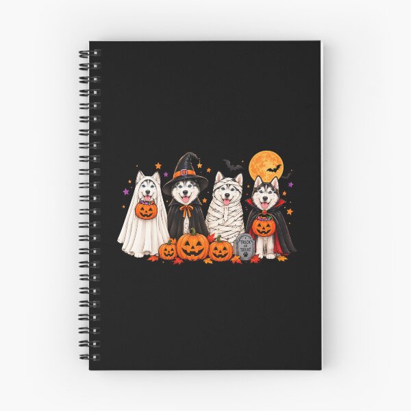 Item preview, Cute Siberian Husky Dogs Halloween Costumes Trick or Treat designed and sold by hamadacolonel.