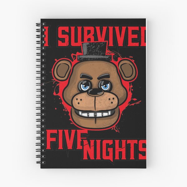 Item preview, I Survived Five Nights Bear Horror Game Art designed and sold by CordiaBergnaum.