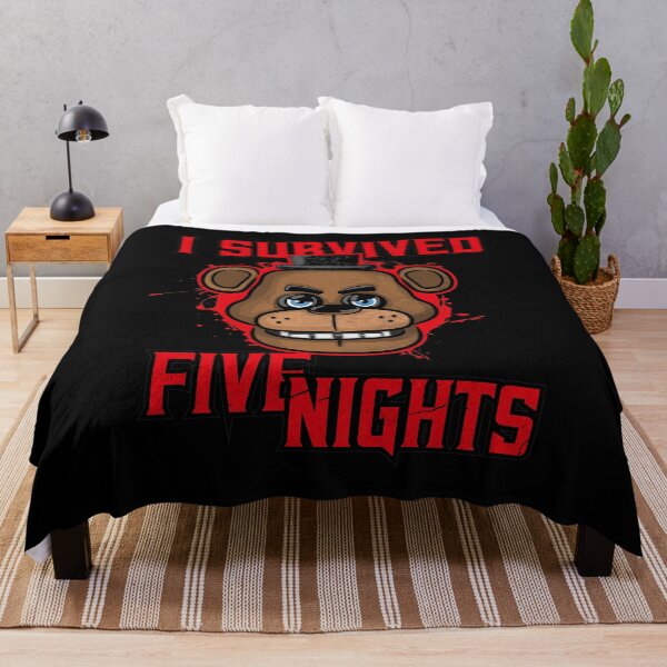 Item preview, I Survived Five Nights Bear Horror Game Art designed and sold by CordiaBergnaum.
