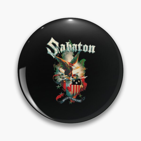 Item preview, Sabaton Eagle Crest North America In War 2015 designed and sold by CordiaBergnaum.