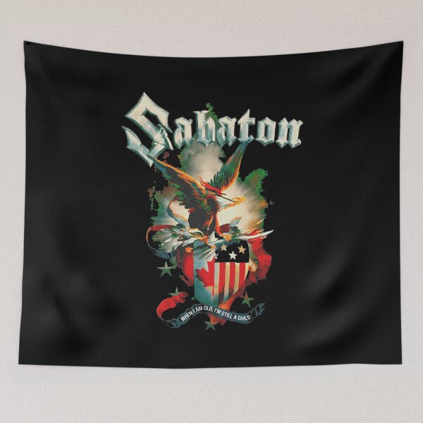 Item preview, Sabaton Eagle Crest North America In War 2015 designed and sold by CordiaBergnaum.