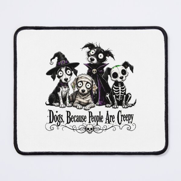Item preview, Dogs Because People Are Creepy Halloween Pet Costumes designed and sold by OlyvieArt.