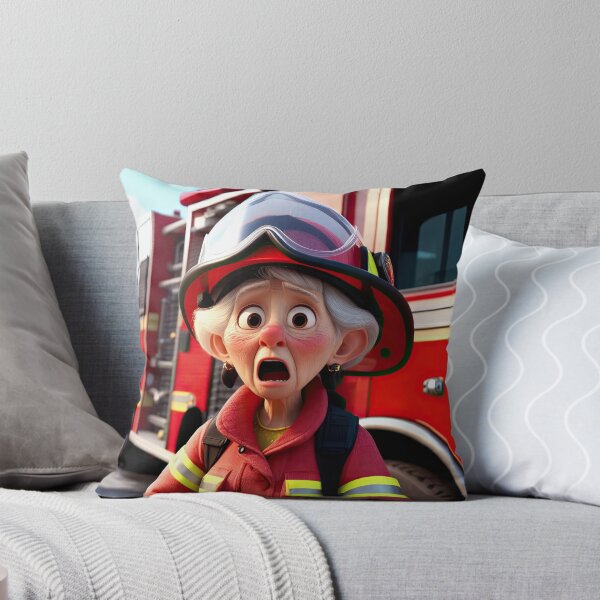 Item preview, Old Fart as a fireman designed and sold by Colin Bentham.