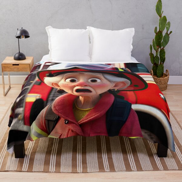 Item preview, Old Fart as a fireman designed and sold by Colin Bentham.