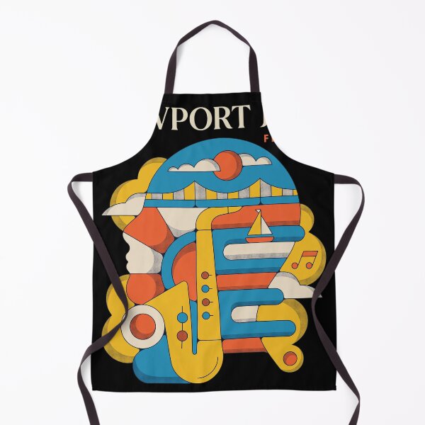 Item preview, Newport Jazz Festival Abstract Saxophone Art designed and sold by CordiaBergnaum.