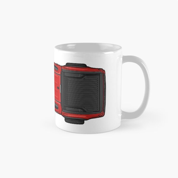 Item preview, Tacoma Truck Supersonic Red Top-Down Illustration designed and sold by VenZolic.