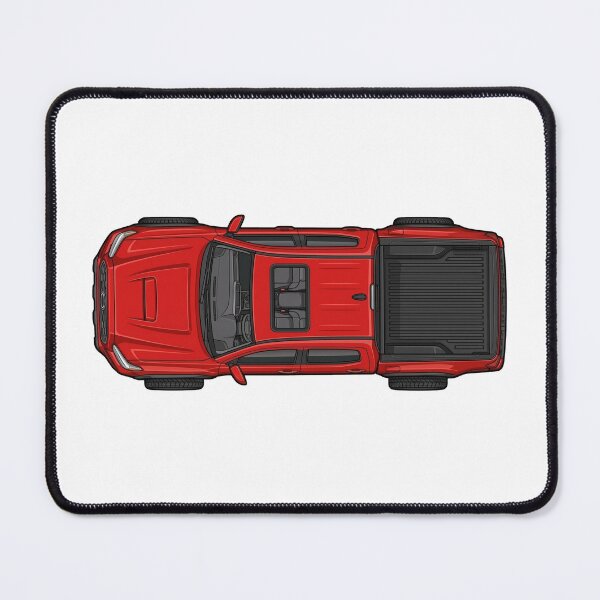 Item preview, Tacoma Truck Supersonic Red Top-Down Illustration designed and sold by VenZolic.