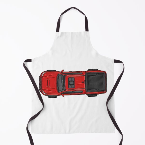 Item preview, Tacoma Truck Supersonic Red Top-Down Illustration designed and sold by VenZolic.