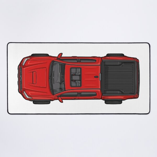 Item preview, Tacoma Truck Supersonic Red Top-Down Illustration designed and sold by VenZolic.