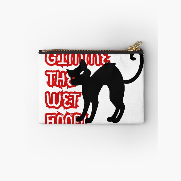 Item preview, Gimme The Wet Food Black Cat designed and sold by harryordinary.