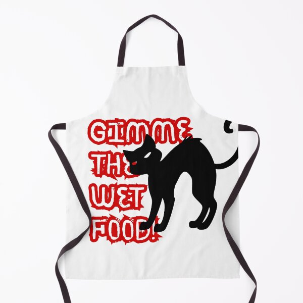 Item preview, Gimme The Wet Food Black Cat designed and sold by harryordinary.