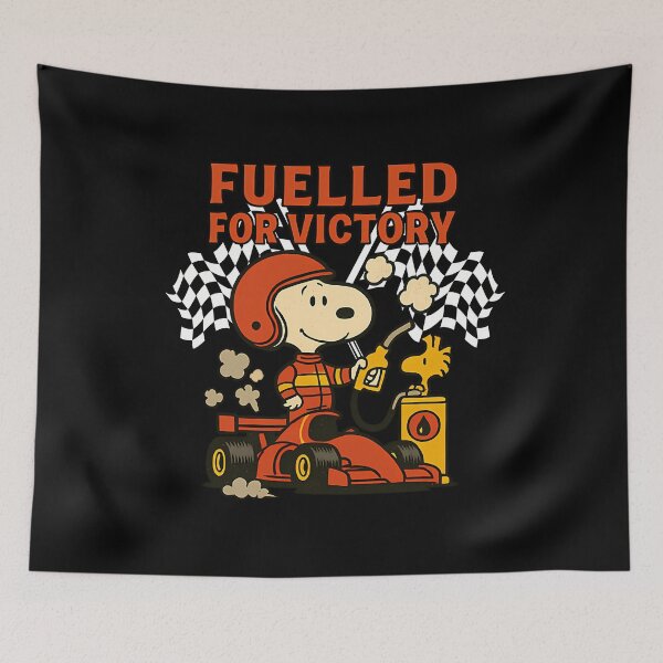 Item preview,  Snoopy Fuelled For Victory Racing Champion designed and sold by ZGMdesigns.