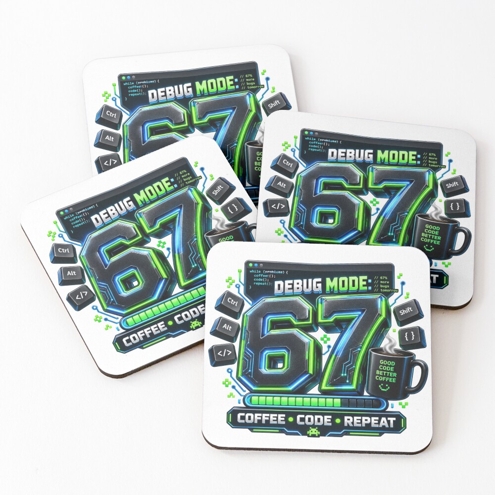 Item preview, Coasters (Set of 4) designed and sold by Roniaishop.