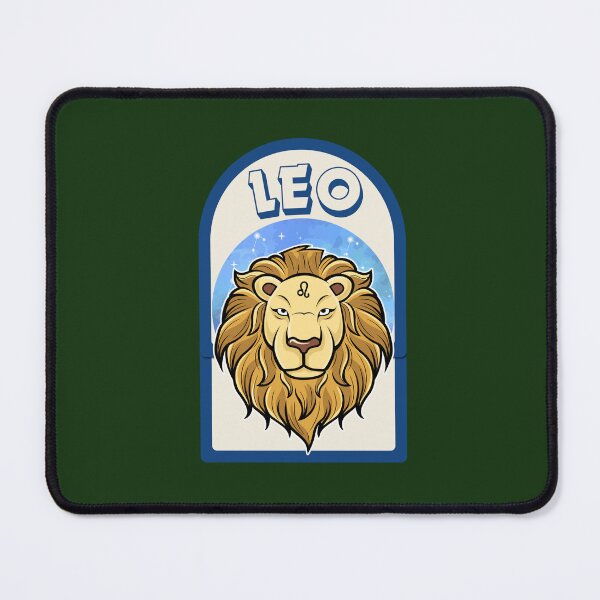 Item preview,  Leo -blue & gold lion designed and sold by priyankajustine.