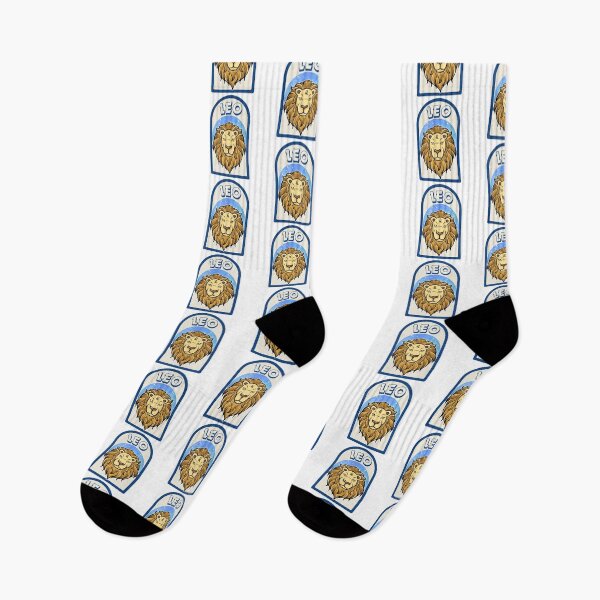 Item preview,  Leo -blue & gold lion designed and sold by priyankajustine.