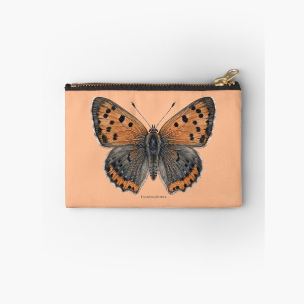 Item preview, The Small Copper: Lycaena Phlaeas Entomological Specimen Art designed and sold by FreiherrPK.