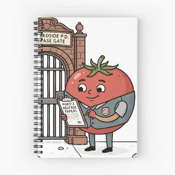 Item preview, Pickle on Parole Funny Pickle Food Pun designed and sold by Maria Garcia´s.