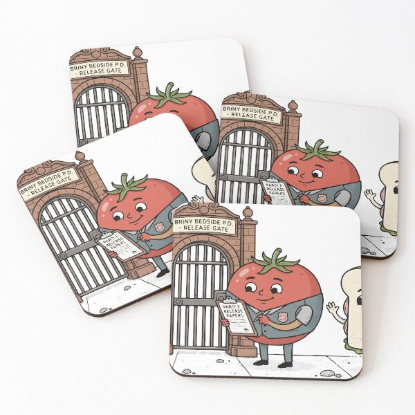 Item preview, Pickle on Parole Funny Pickle Food Pun designed and sold by Maria Garcia´s.