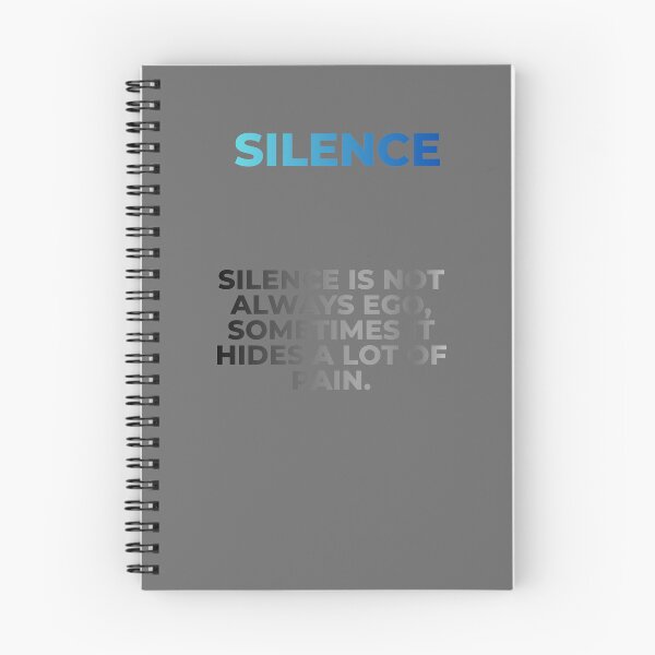 Item preview, Silence Hides A Lot Of Pain Quote designed and sold by Mr besho.