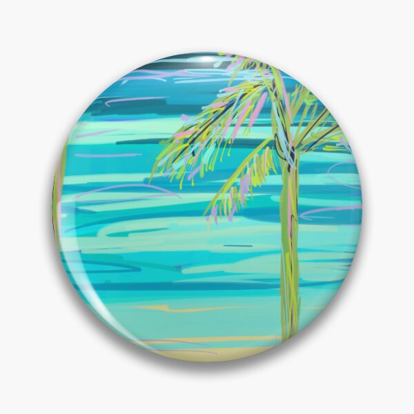 Item preview, Palmera en tonos pastel designed and sold by lilysuzy.